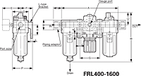 FRL400/1600 Series Modular Filter, Regulator and Lubricator Components 2